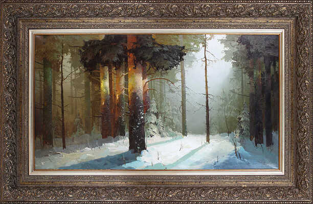 Быков Виктор Александрович. Зимний лес 